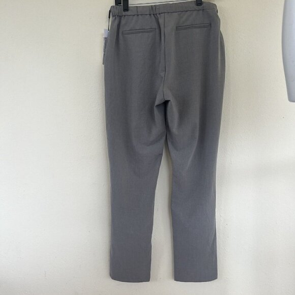 Calvin Klein Adjustable Drawstring Pants SMALL Gray Heathered Stretch NEW - Picture 6 of 9